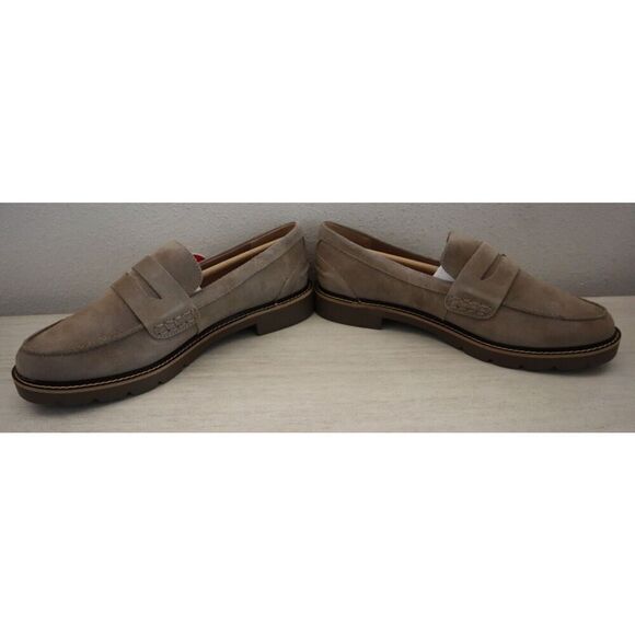 Blondo PENN01SD-275 Women's Sz 8.5M Taupe Suede Penny Waterproof Loafers - Picture 5 of 9